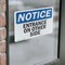 Signmission Entrance On Other Side OSHA Notice Sign, Vinyl Decal, 10in W x 7in L, 2PK OS-2PACK-NS-D-710-L-12104 - alternate 6